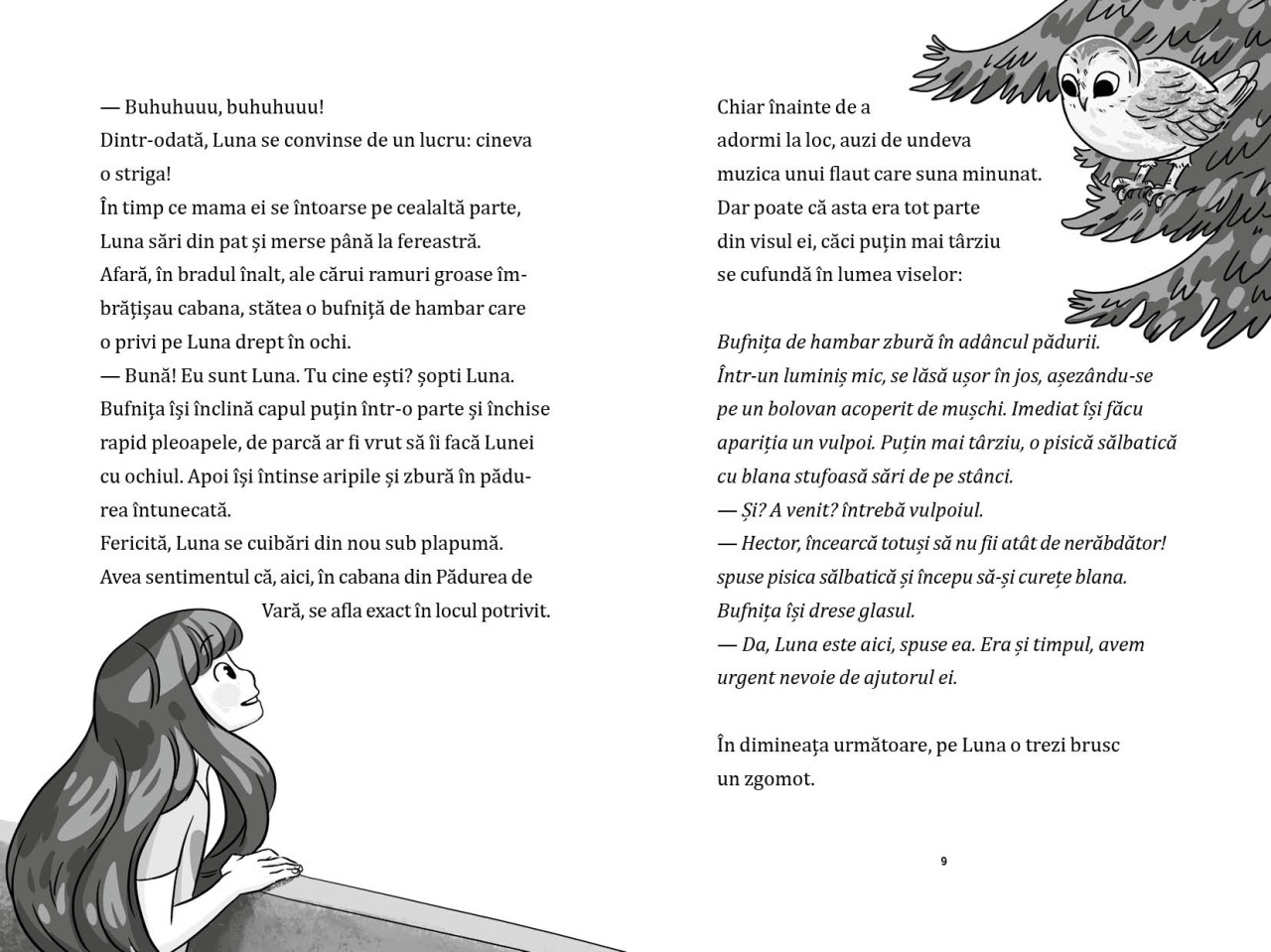 Luna si padurea magica - Vol. 1: Bufnita cu o cheie in cioc - imagine 5