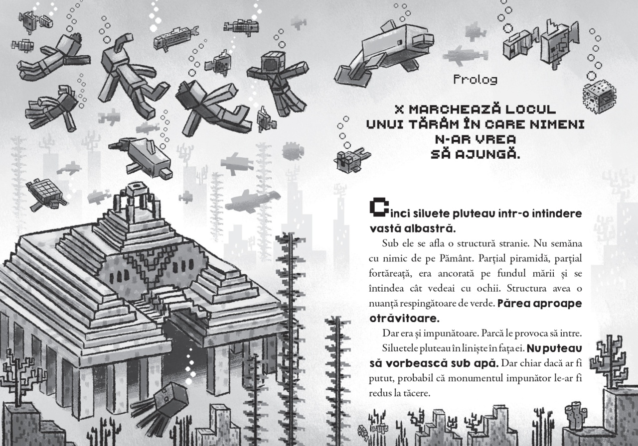 Minecraft - Cronicile Woodsword Vol. 3: In adâncul apelor - imagine 3