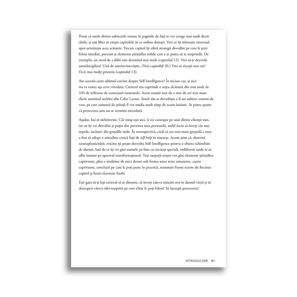 Self-intelligence: Noua abordare stiintifica pentru a-ti atinge adevaratul potential - imagine 7