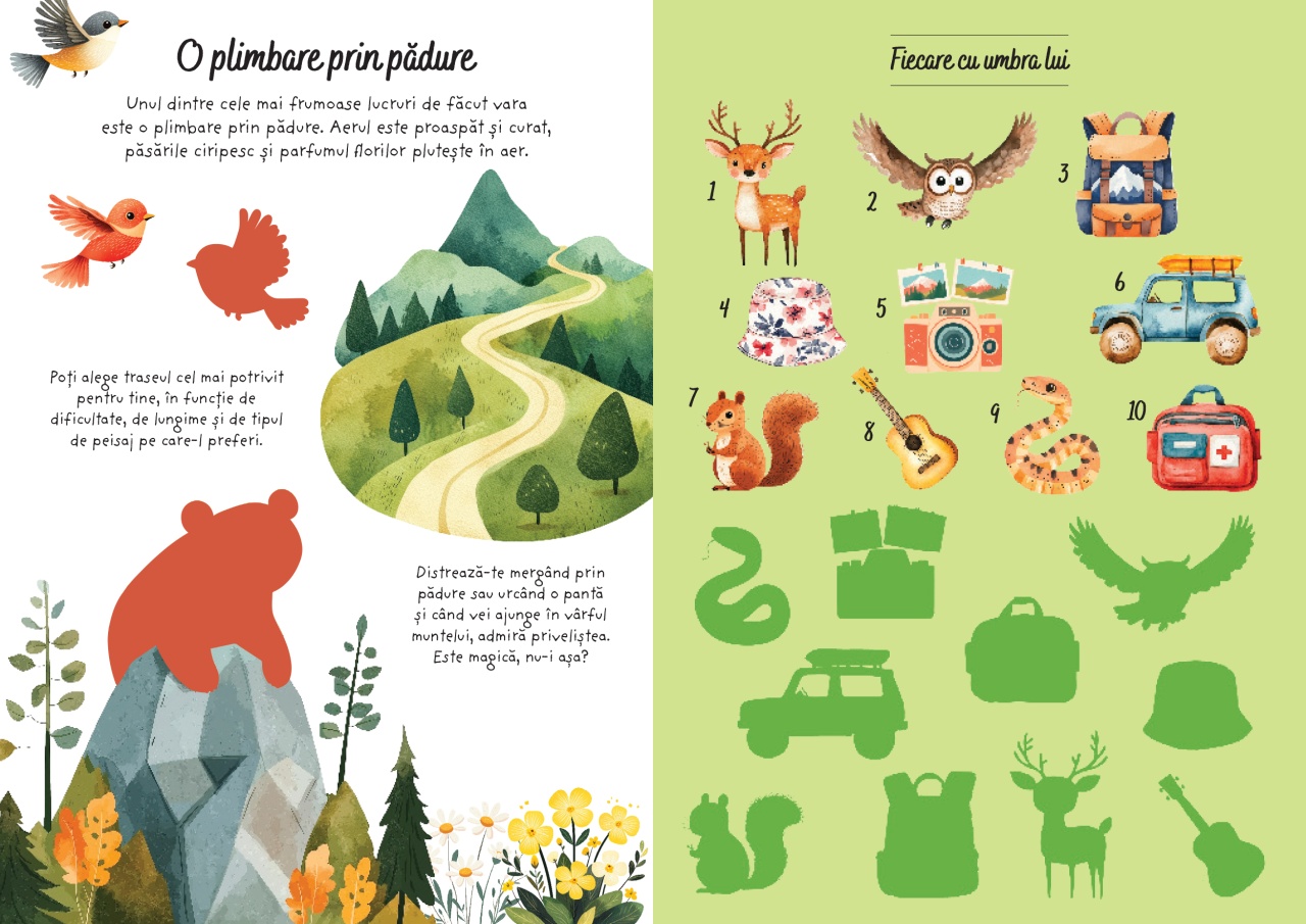 Aventuri la munte - Activitati si abtibilduri - imagine 4