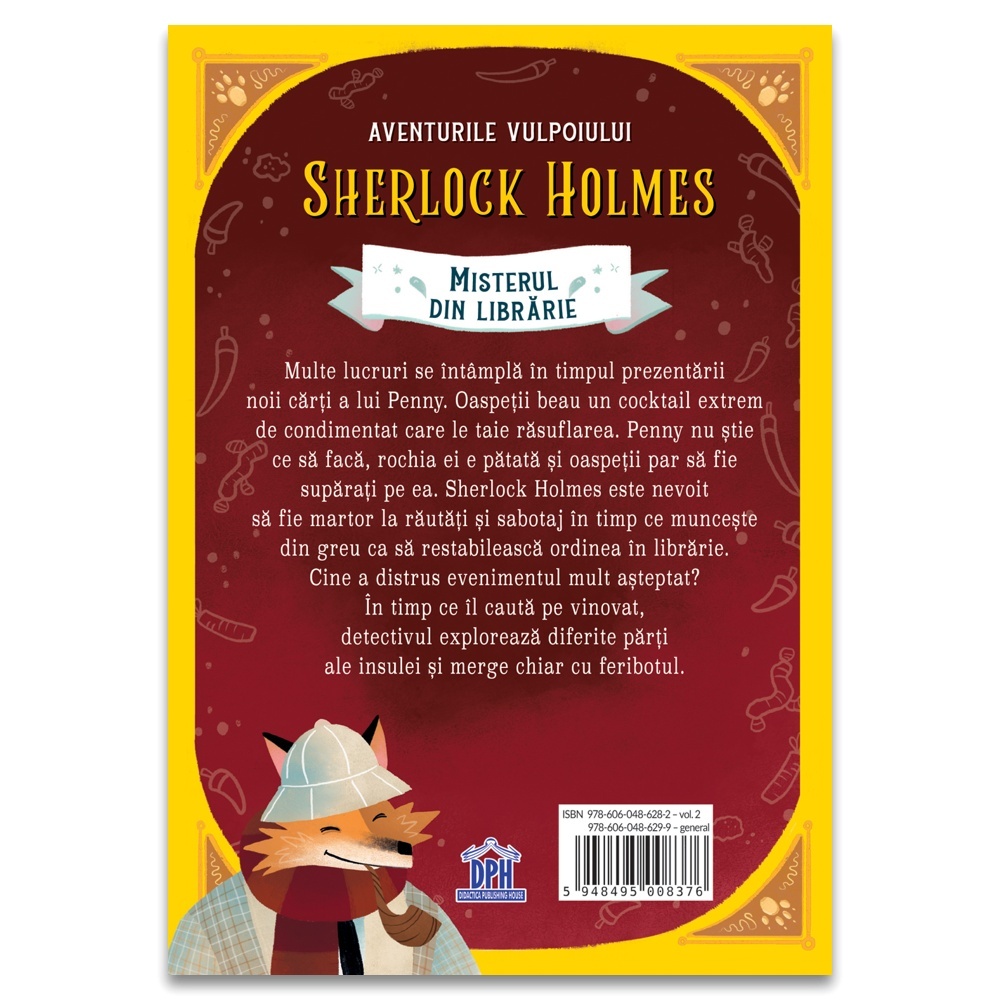 Aventurile Vulpoiului Sherlock Holmes: Misterul din librarie - Vol. 2 - imagine 2