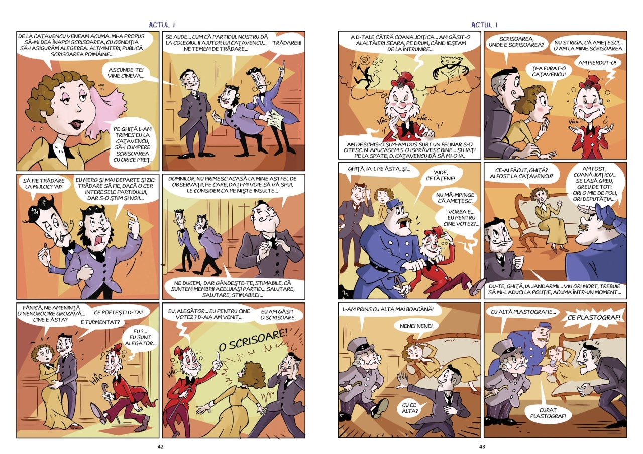 Comics Didactic: Literatura romana in benzi desenate - imagine 7