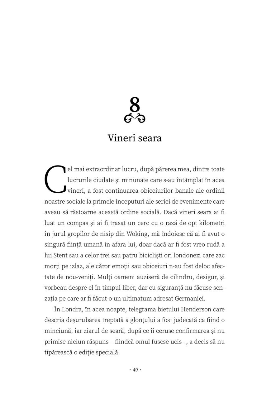 H.G. Wells: Razboiul lumilor - Editie de colectie - imagine 4