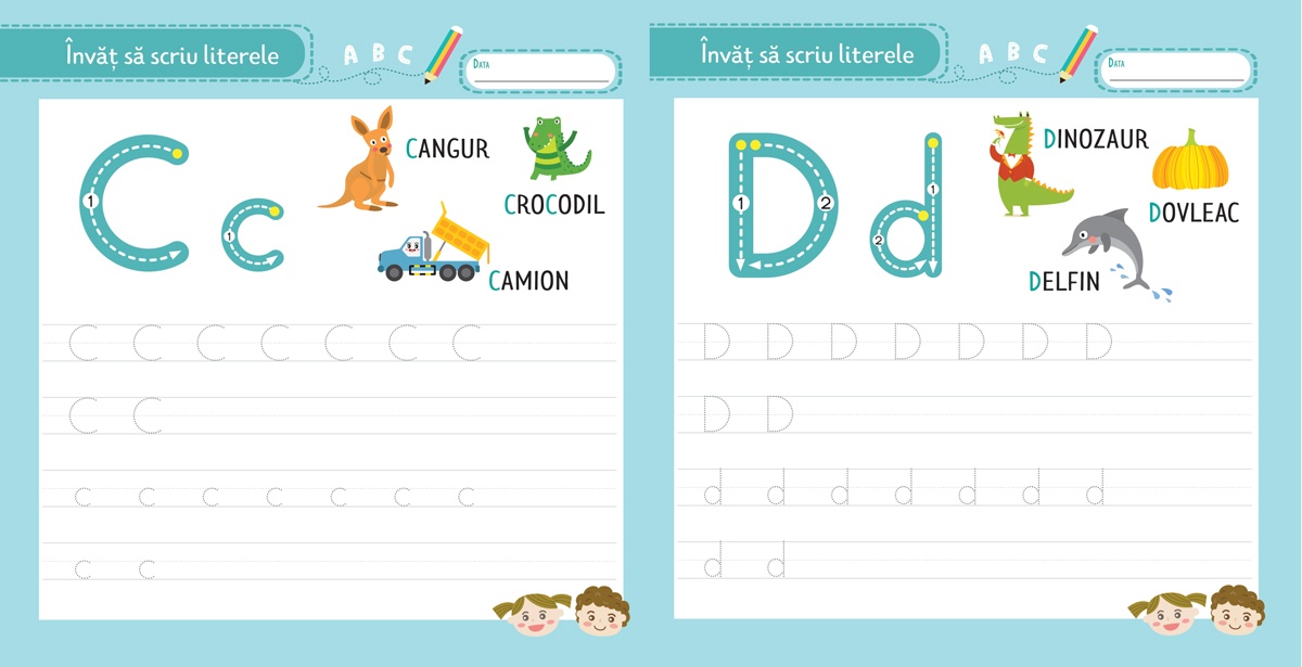 Invat sa scriu literele - imagine 3