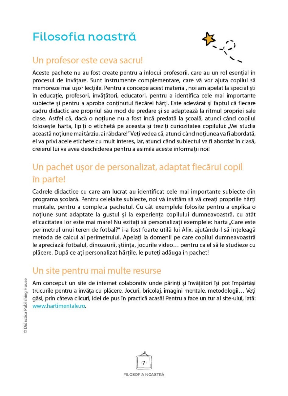 Invat usor la Mate: 50 de harti mentale - Volumul II - Cls. a III-a, a IV-a, a V-a - imagine 3