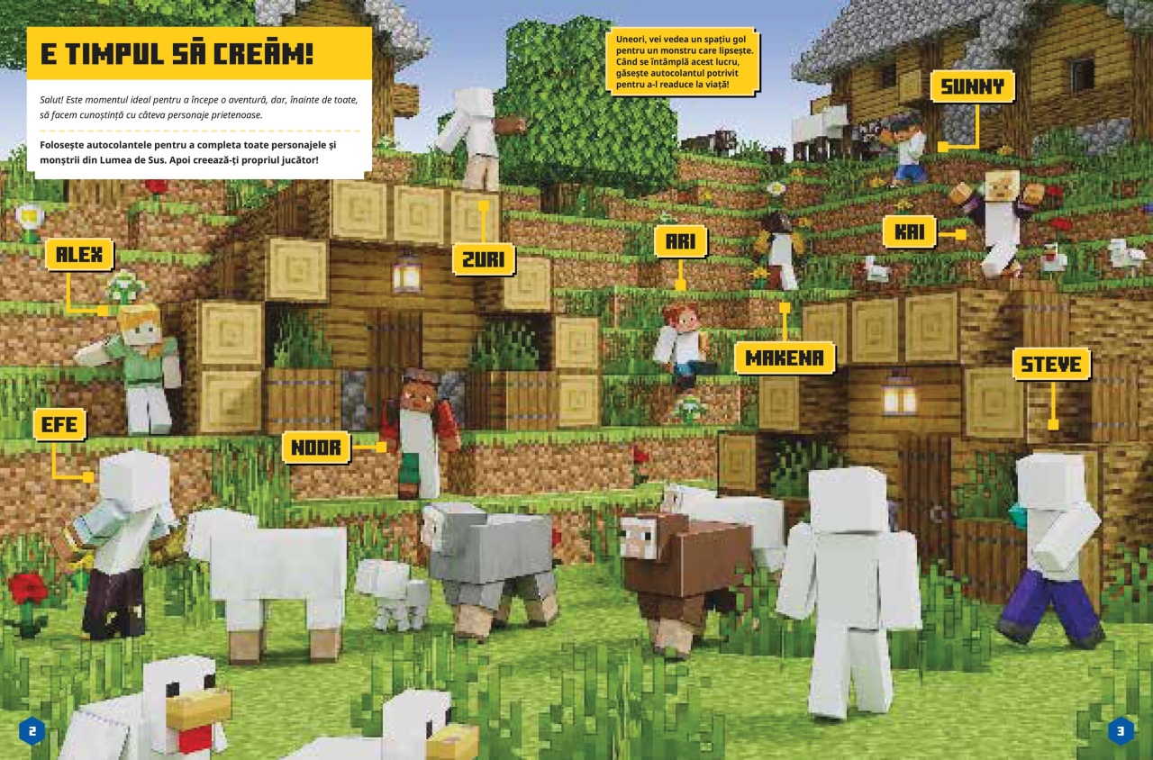 Minecraft. Creeaza-ti propriile personaje - imagine 3
