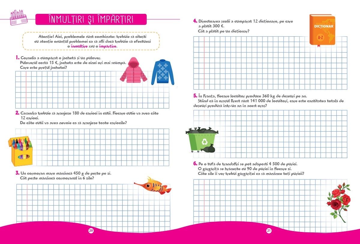 Probleme de mate pentru mici genii - Clasa a IV-a - imagine 4