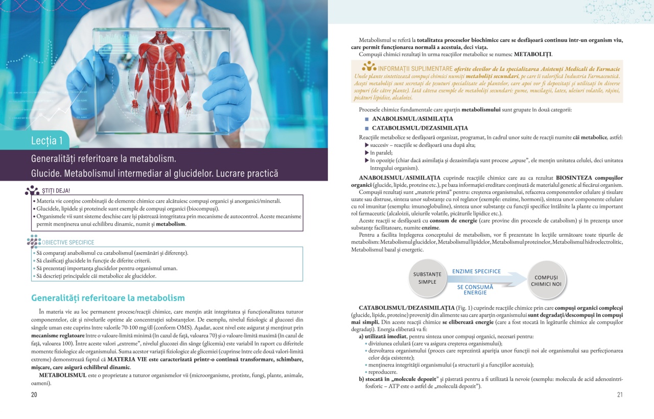 Biochimie. Manual pentru scolile postliceale sanitare