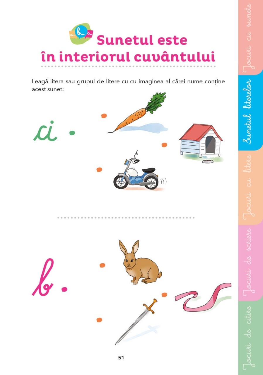 Caietul meu Montessori pentru a invata sa scriu si sa citesc - imagine 6