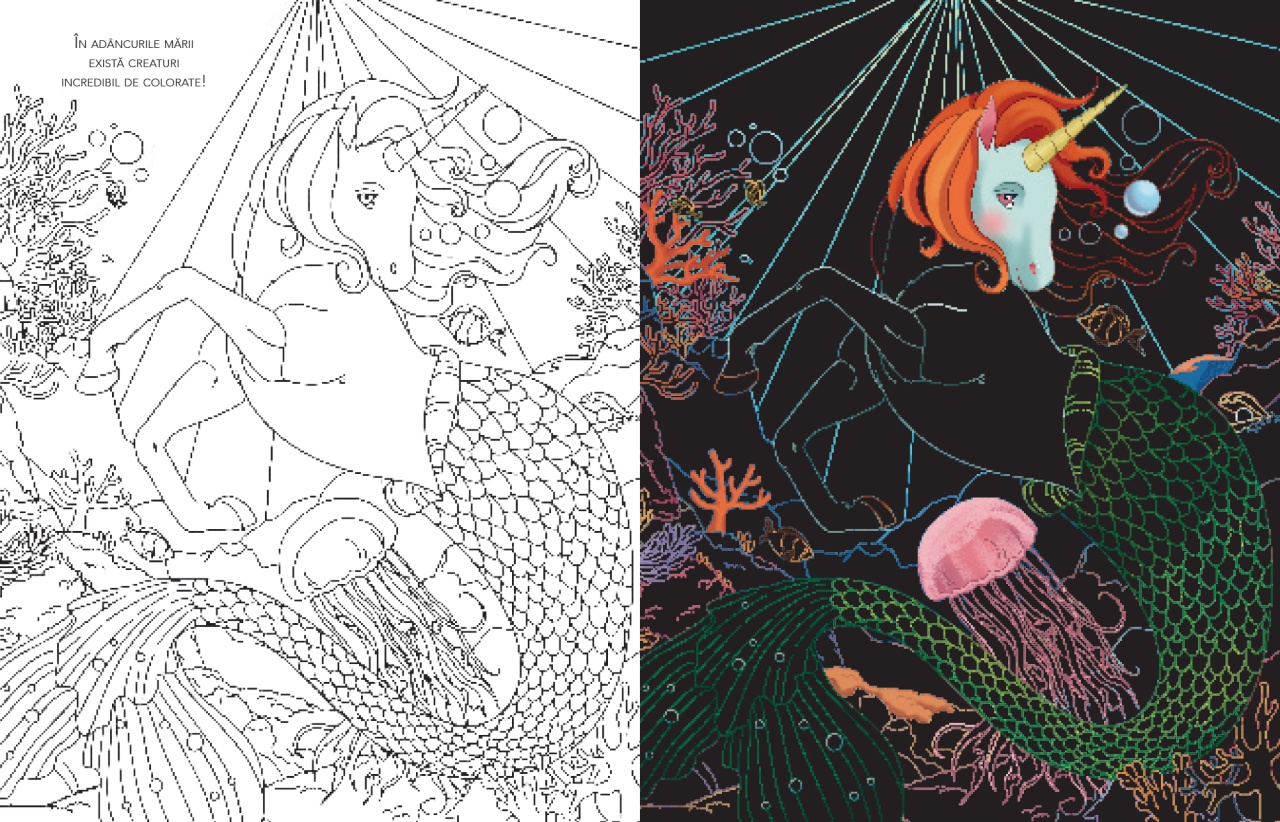 Citeste, razuieste si coloreaza. Unicorni - imagine 5