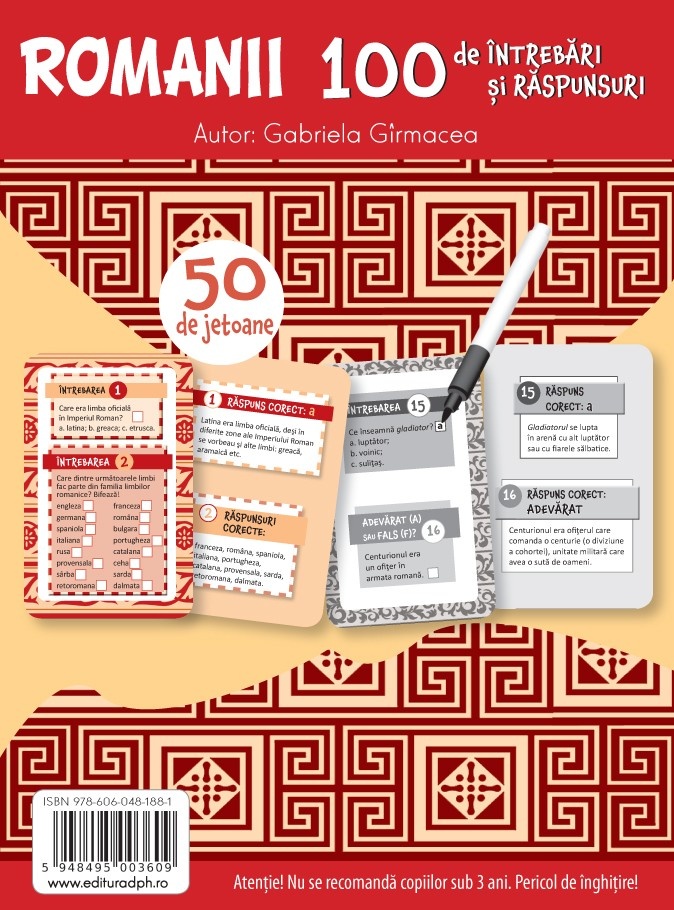 Civilizatii: Romanii - 100 de intrebari si raspunsuri - imagine 2