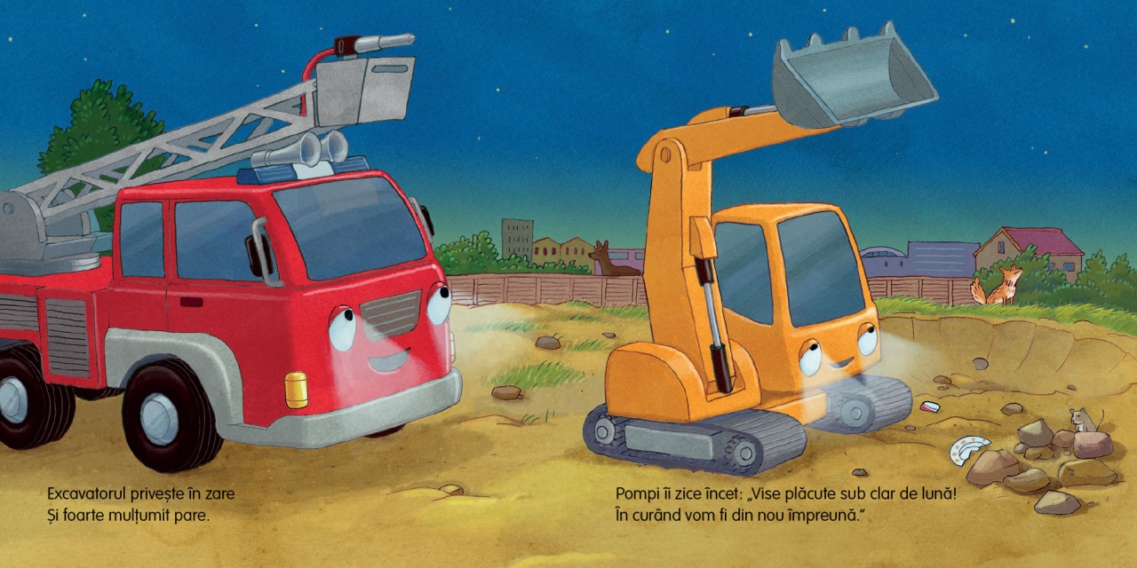 Noapte buna, masinuta de pompieri - imagine 4