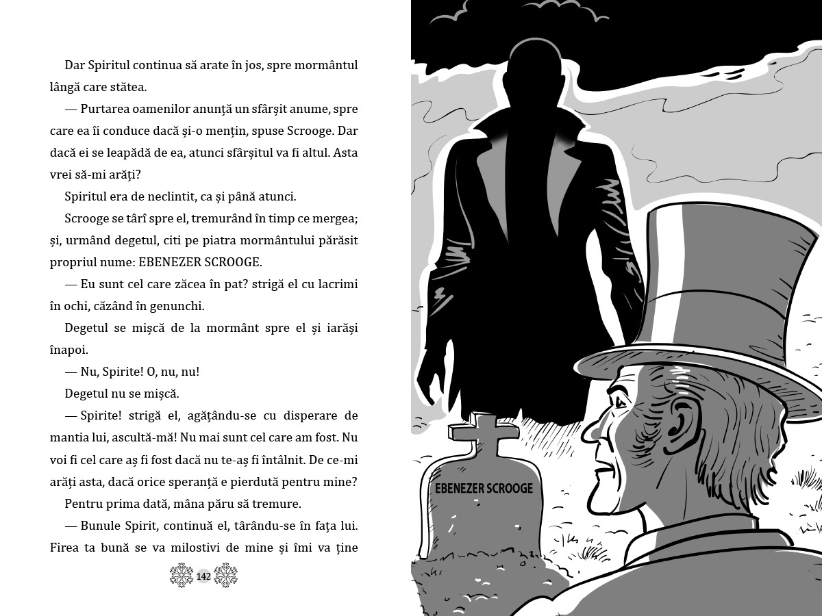 Poveste de Craciun - cu folio si canturi ilustrate - imagine 5