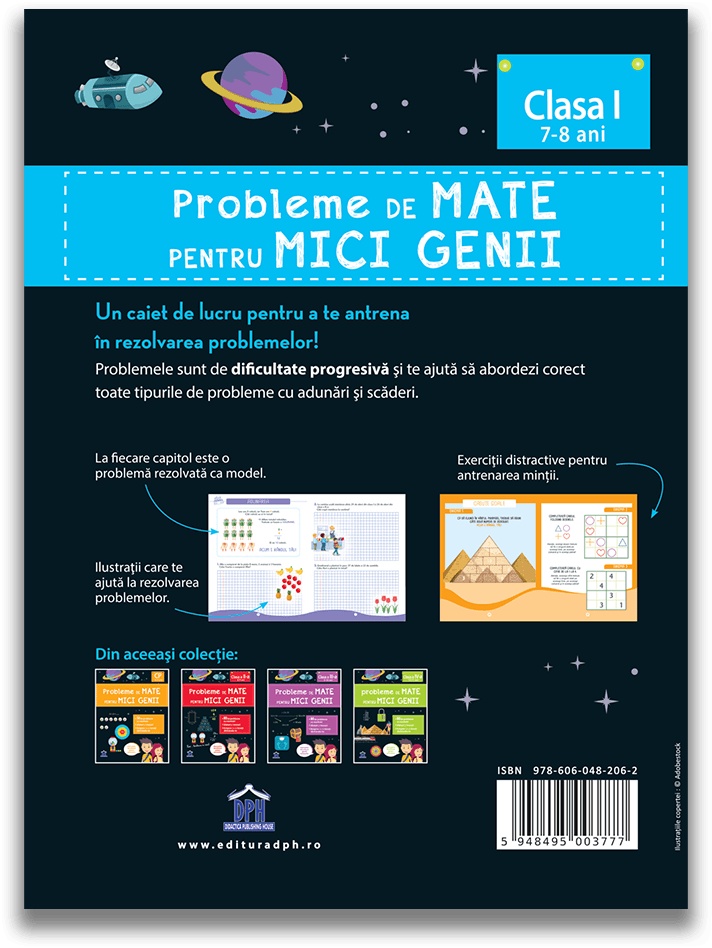 Probleme de mate pentru mici genii - Clasa I - imagine 2