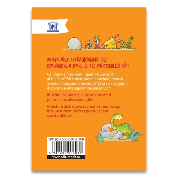 Aventurile extraordinare ale iepurasului Paul: Dinozaurii - imagine 2