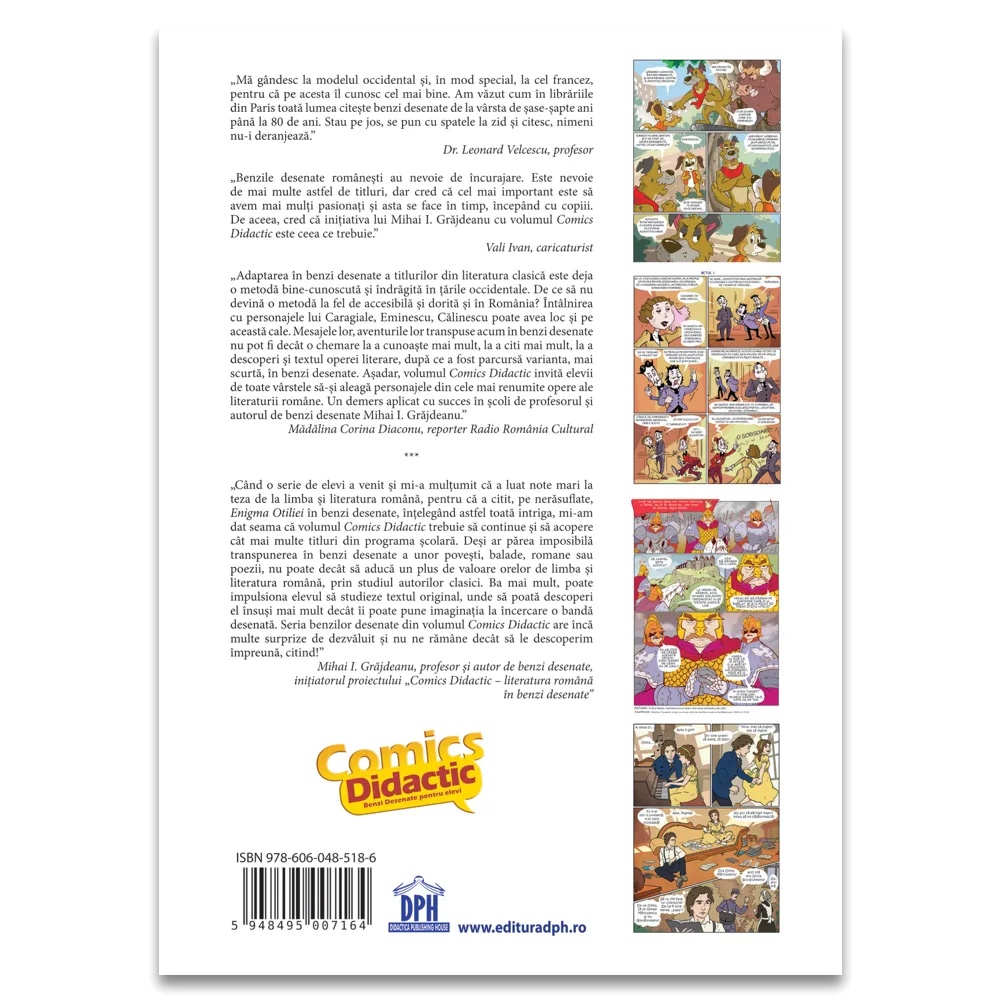 Comics Didactic: Literatura romana in benzi desenate - imagine 2