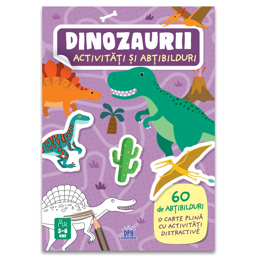 Dinozaurii - Activitati si abtibilduri