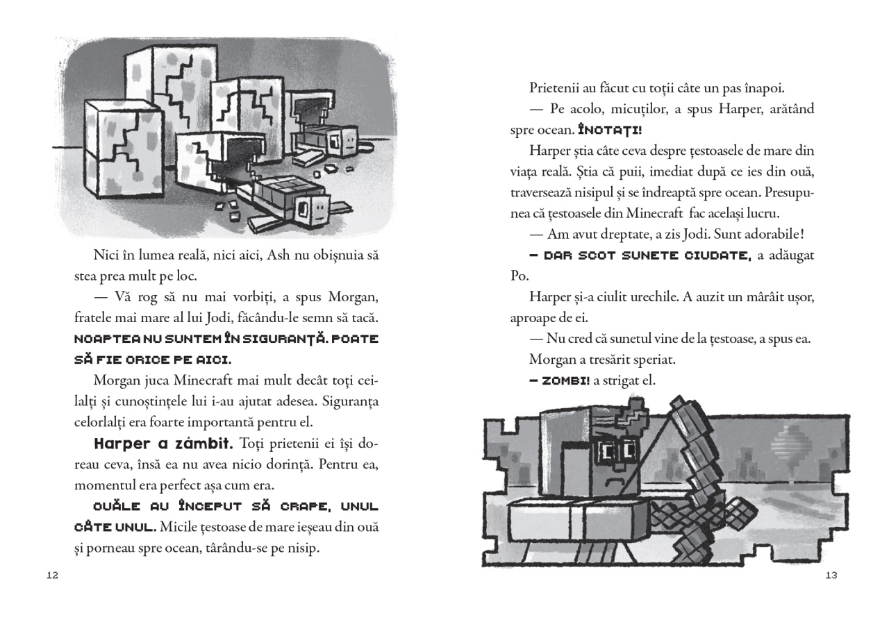 Minecraft - Cronicile Woodsword Vol. 3: In adâncul apelor - imagine 6