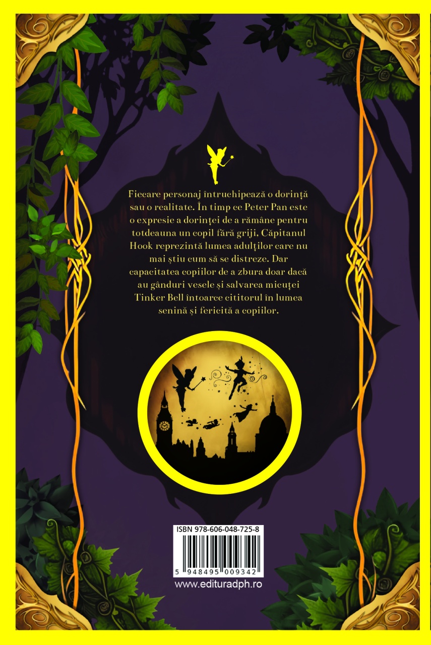 Peter Pan - cu folio si canturi ilustrate - imagine 2