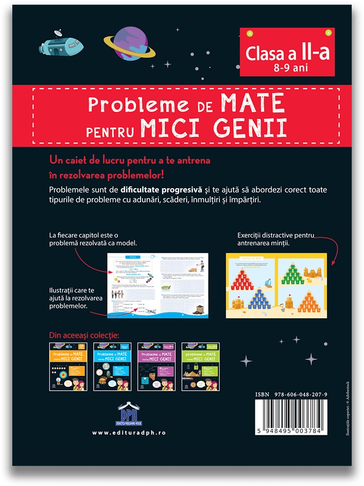 Probleme de mate pentru mici genii - Clasa a II-a - imagine 2