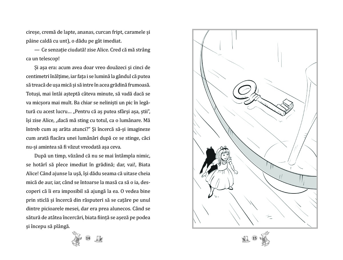 Alice in Tara Minunilor - cu folio si canturi ilustrate - imagine 3