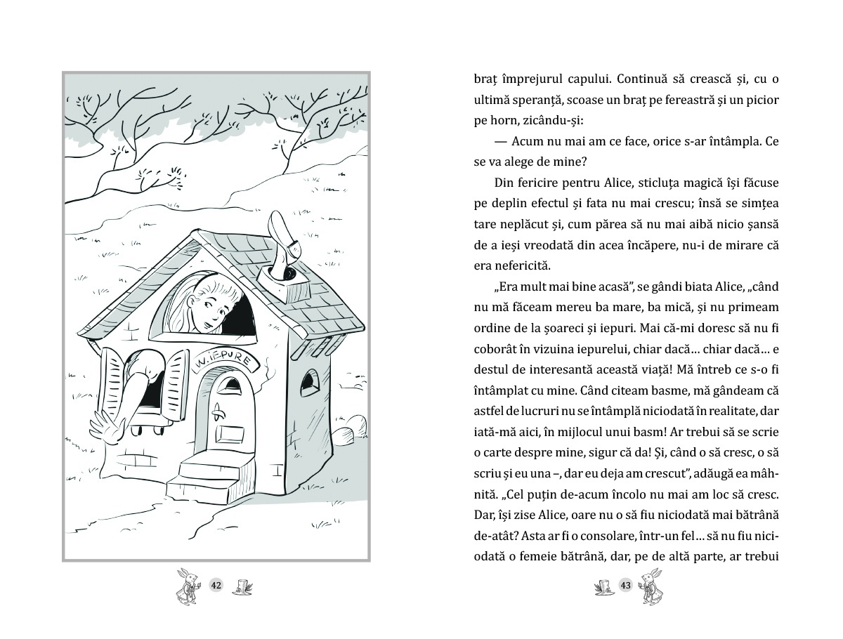 Alice in Tara Minunilor - cu folio si canturi ilustrate - imagine 5