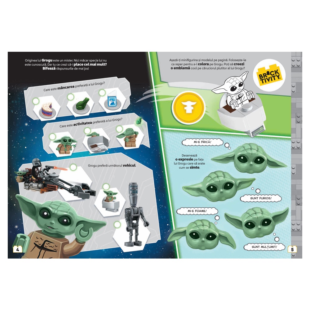 Aventurile lui Grogu - Lego (Star Wars) - imagine 4