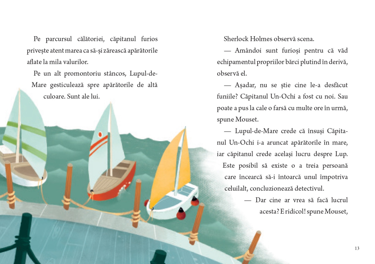 Aventurile vulpoiului Sherlock Holmes. Misterul din insula Stejarul Rosu - vol 3 - imagine 5
