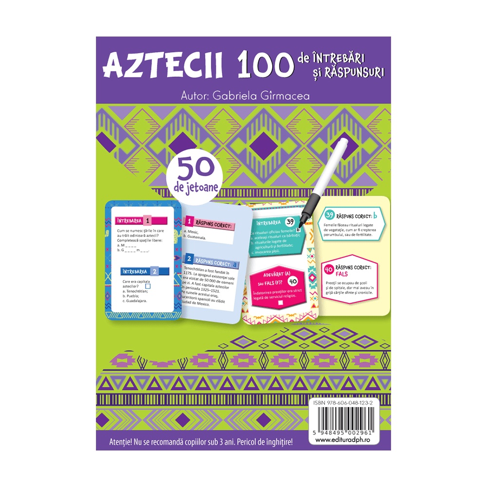 Civilizatii: Aztecii - 100 de intrebari si raspunsuri - imagine 2