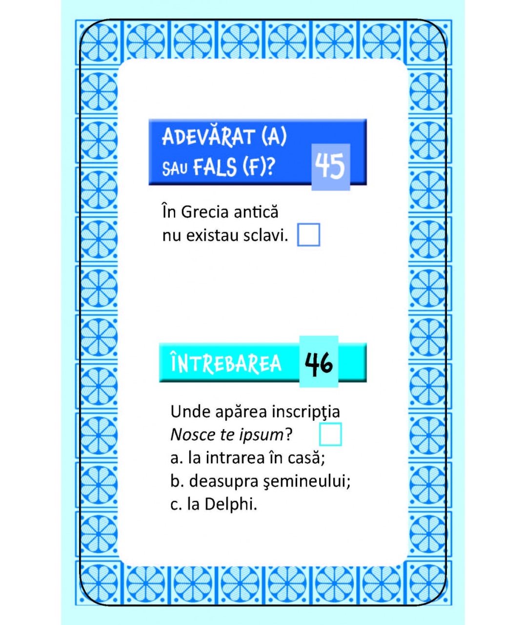 Civilizatii: Grecii - 100 de intrebari si raspunsuri - imagine 6