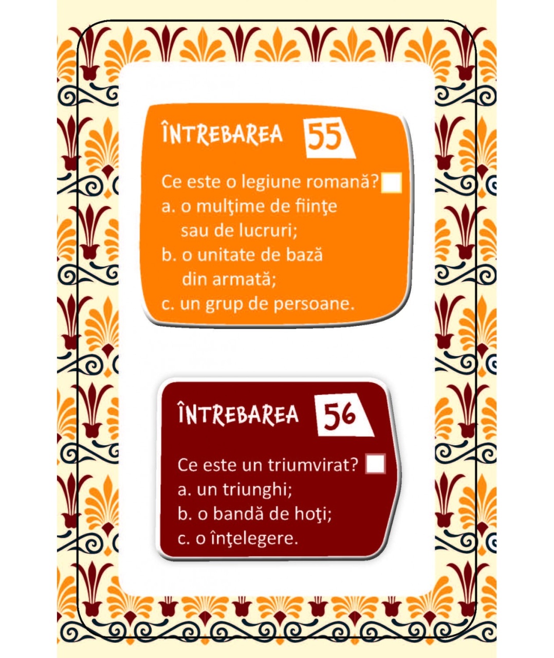 Civilizatii: Romanii - 100 de intrebari si raspunsuri - imagine 10