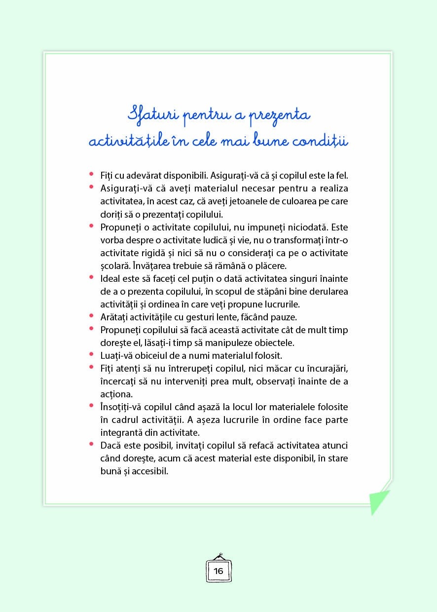 Explorez culorile cu Montessori - In Romana si in Engleza - 163 de jetoane pentru dezvoltarea vocabularului si a creativitatii - imagine 3