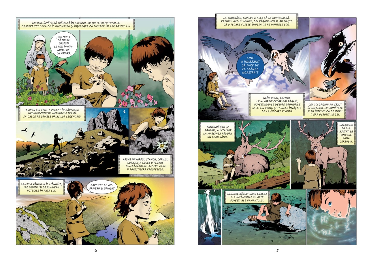 Geto-dacii - Legende si izvoare istorice in benzi desenate - imagine 4