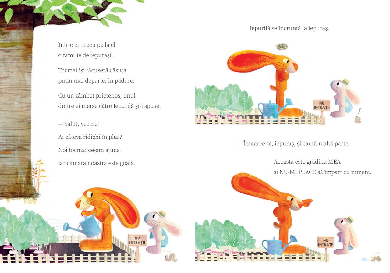 Iepurila invata sa imparta - imagine 3