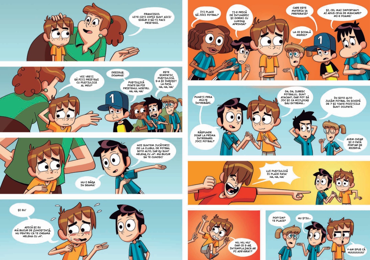 Misterul arbitrilor zburatori - banda desenata - imagine 4