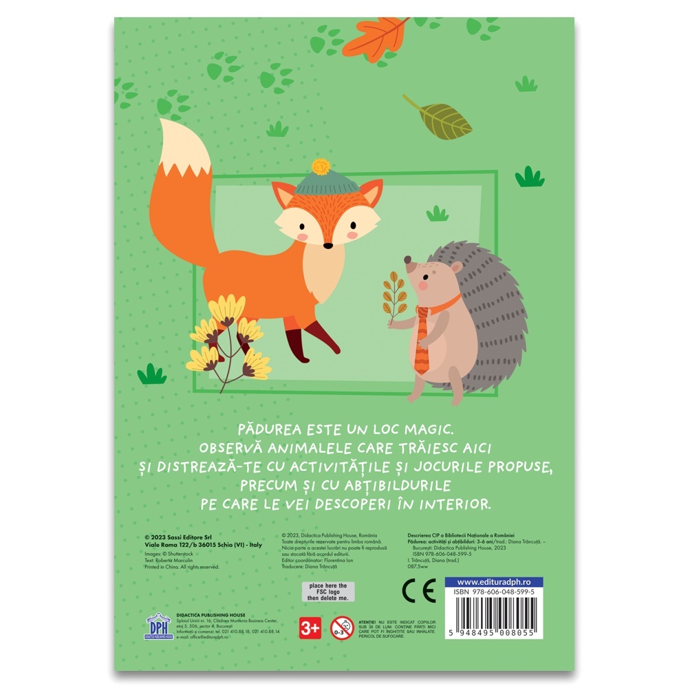 Padurea - Activitati si abtibilduri - imagine 2