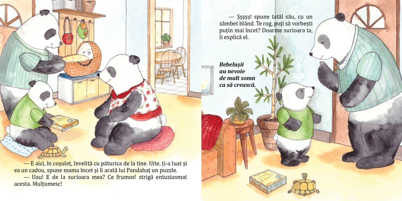 Pandahat are o surioara - imagine 4