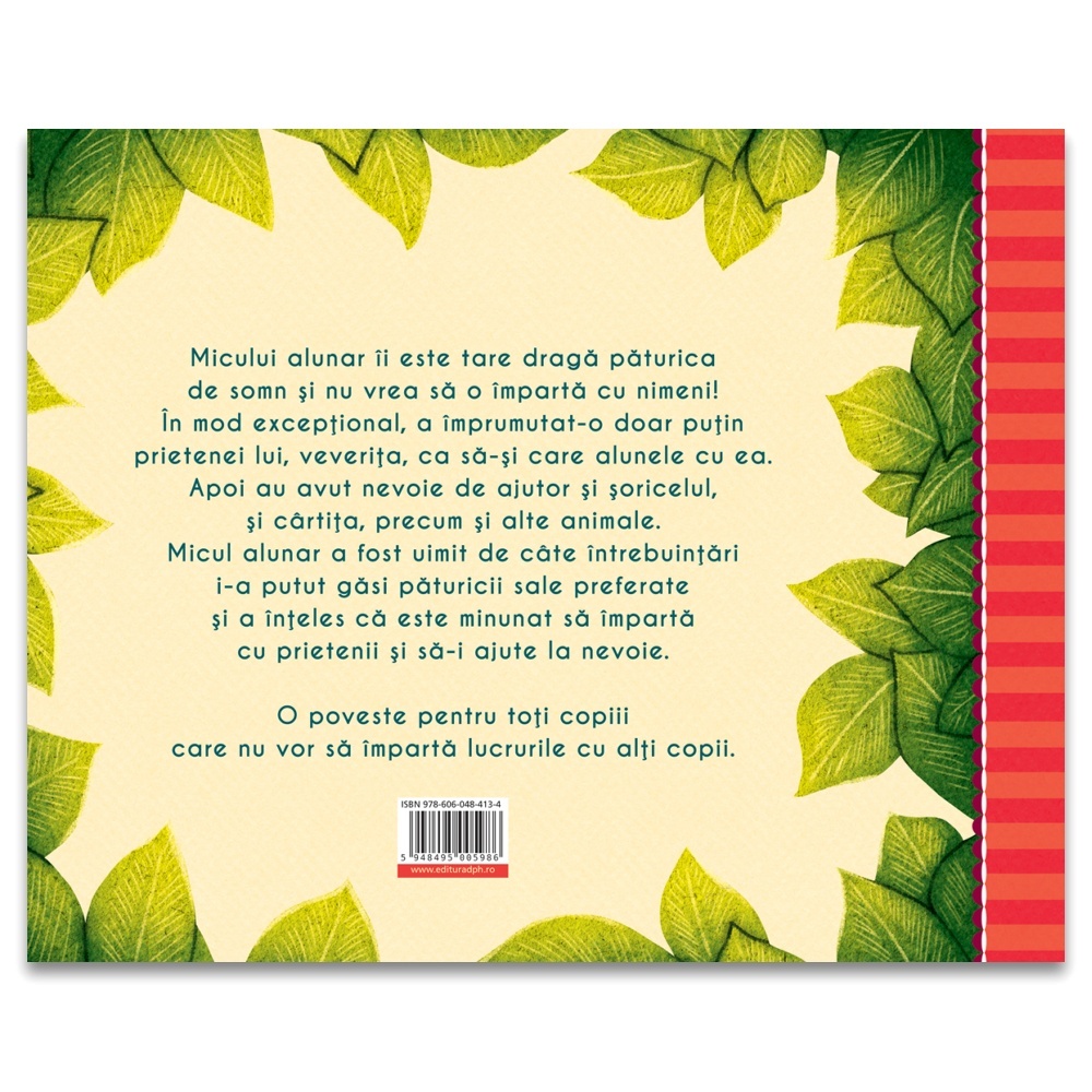 Povestea micului alunar care nu voia sa imparta paturica sa - imagine 2