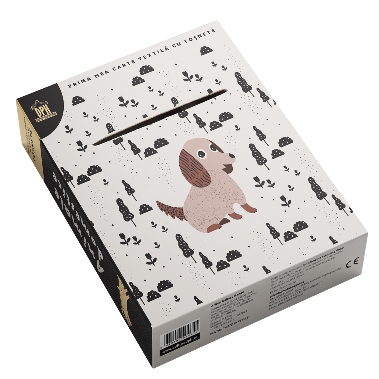 Prima mea carte textila cu fosnete – Animale domestice - imagine 2