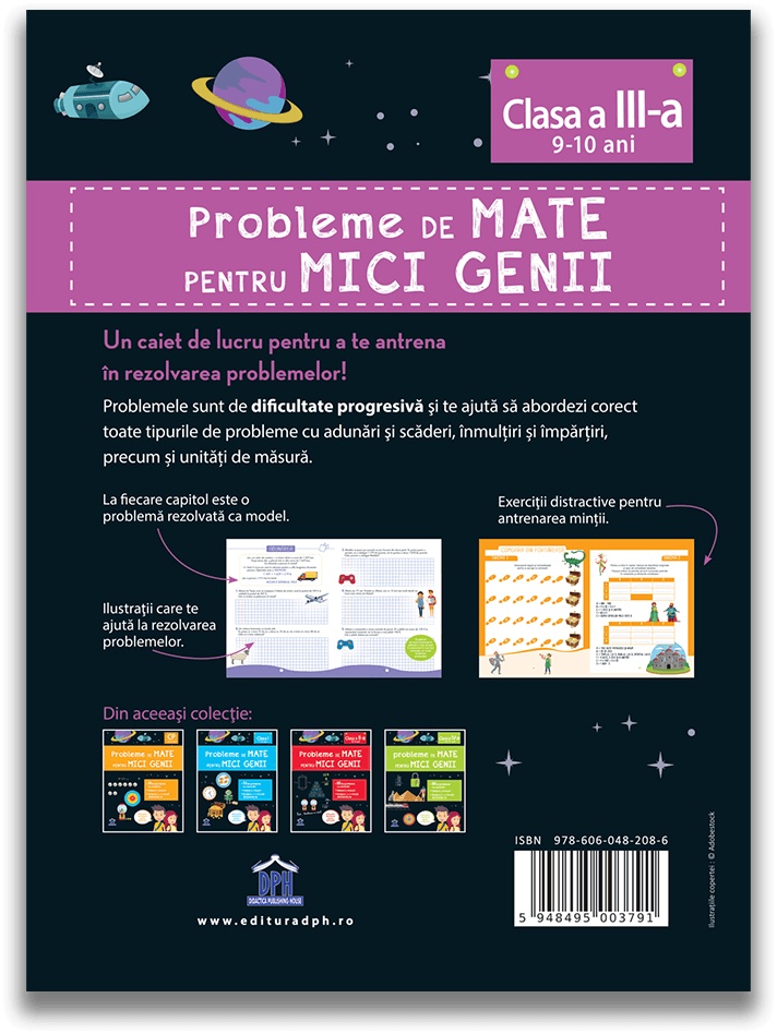 Probleme de mate pentru mici genii - Clasa a III-a - imagine 2