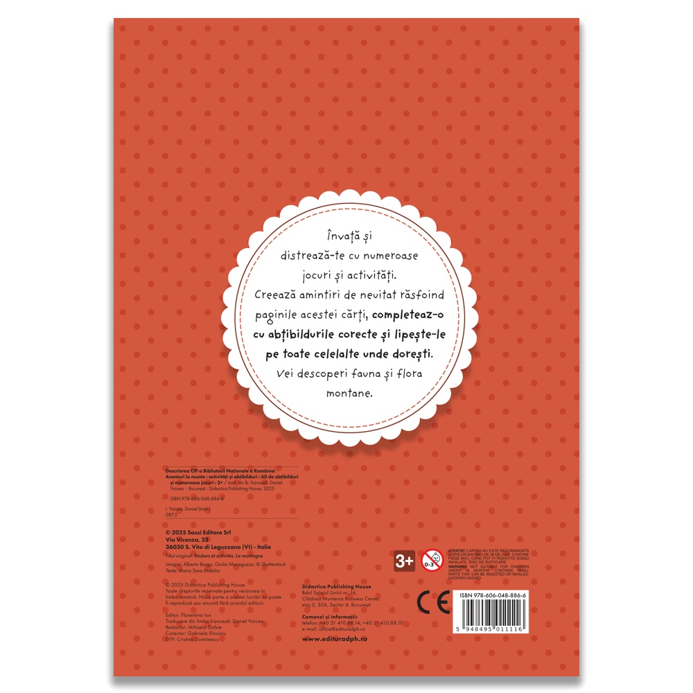 Aventuri la munte - Activitati si abtibilduri - imagine 2