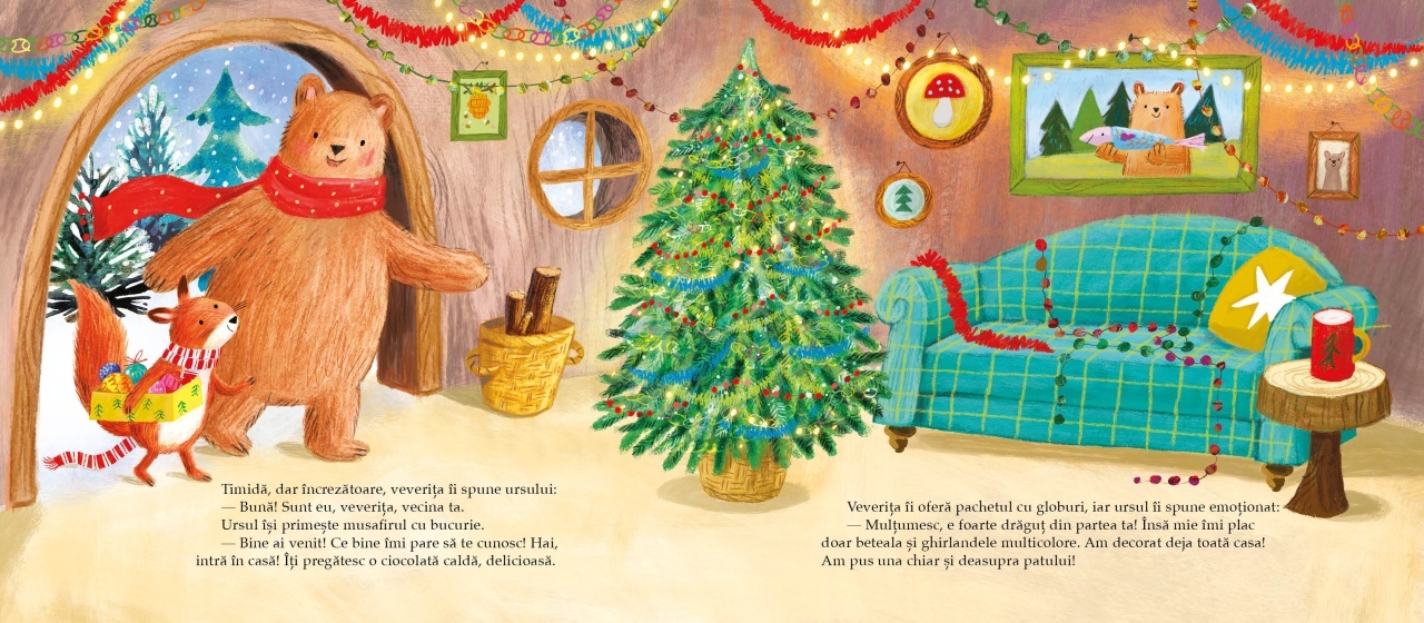 Bradul de Craciun si cei patru prieteni - imagine 5