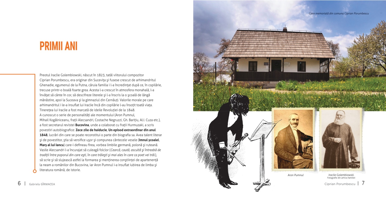 Ciprian Porumbescu: Viata si creatia - Editia cartonata - imagine 3