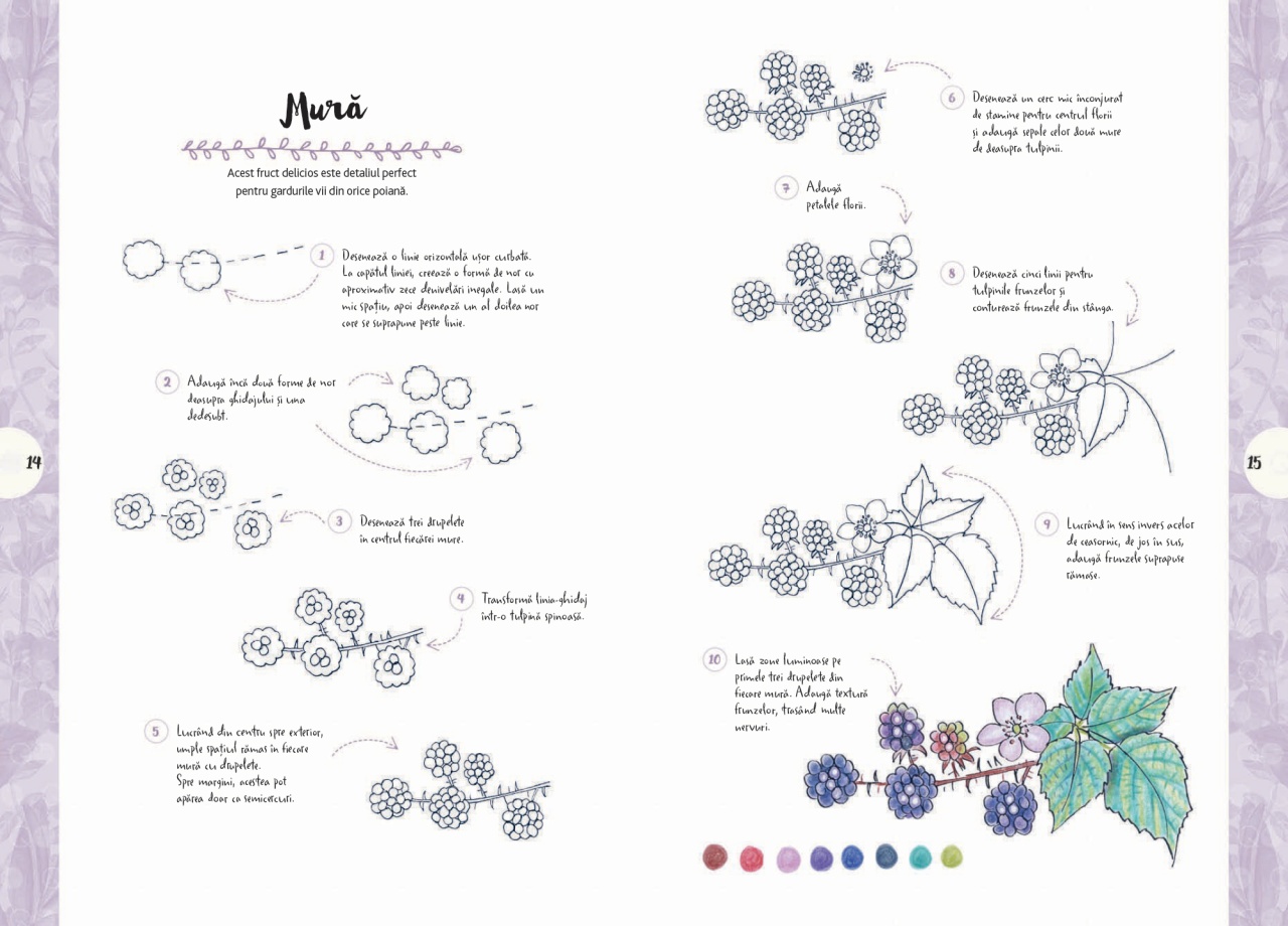 Desen in 10 pasi. Natura - imagine 7