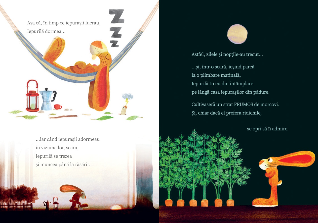 Iepurila invata sa imparta - imagine 5