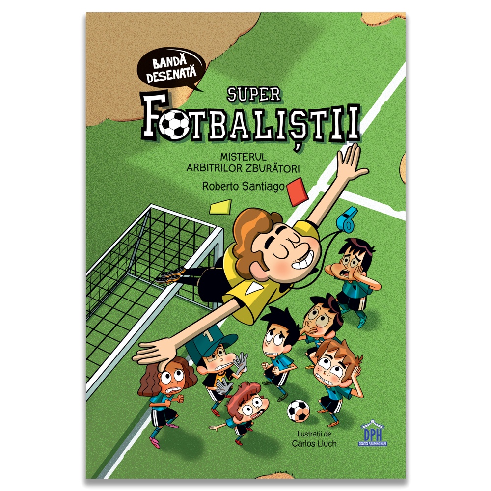 Misterul arbitrilor zburatori - banda desenata