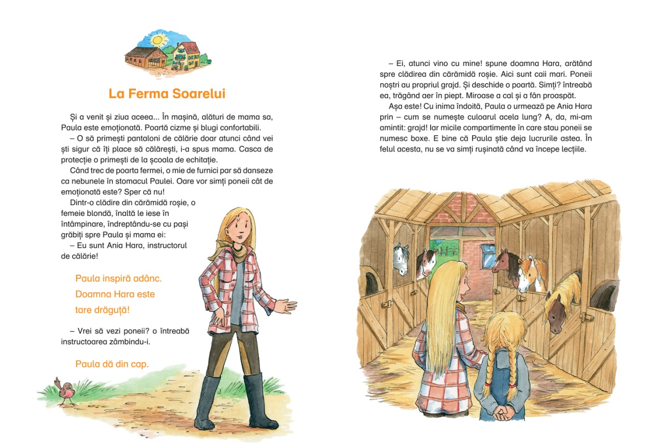 Paula si prima ei lectie de echitatie - imagine 3