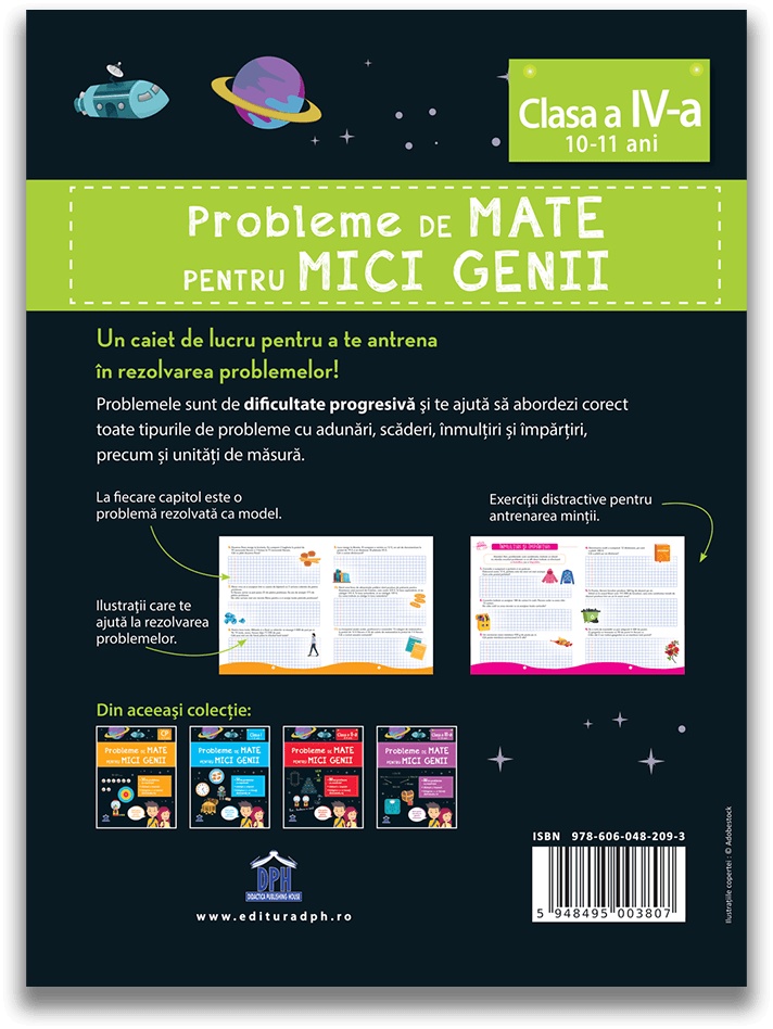 Probleme de mate pentru mici genii - Clasa a IV-a - imagine 2