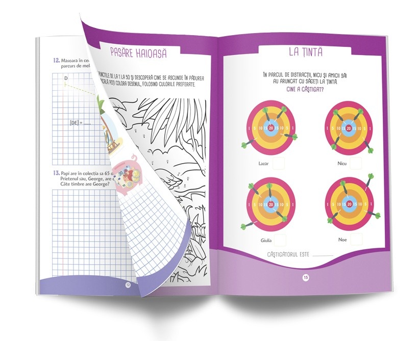 Probleme de mate pentru mici genii - Clasa I - imagine 3