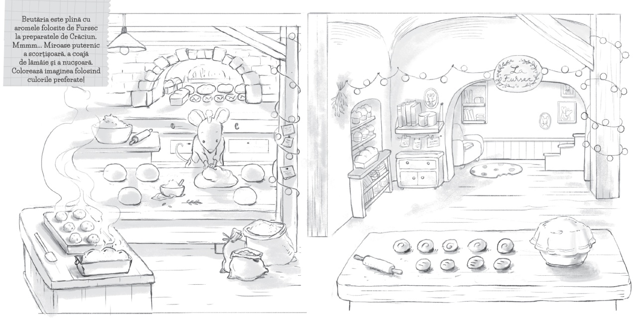 Soricelul Fursec si magia iernii - carte de activitati - imagine 4